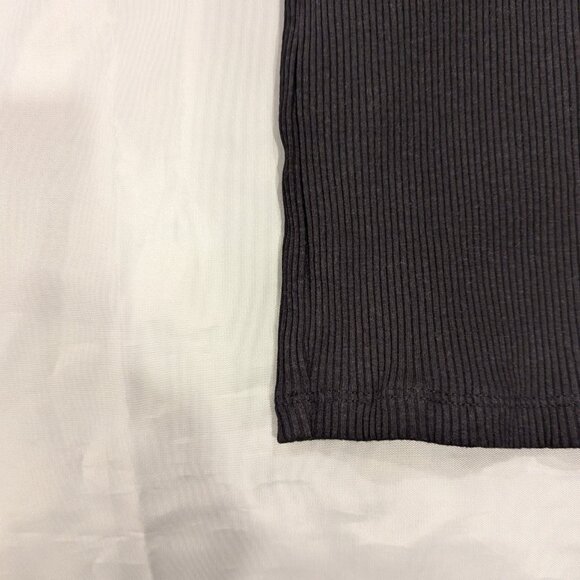 A Pea in The Pod x Grey State Maternity Henley Long Sleeve Shirt (Black) - Picture 13 of 13